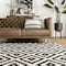 Nuloom Kellee Hand Tufted Geometric Wool Area Rug 6ft x 9ft MTVS174A-609 - alternate 2